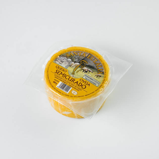 Queso de oveja semicurado Santa Eulalia
