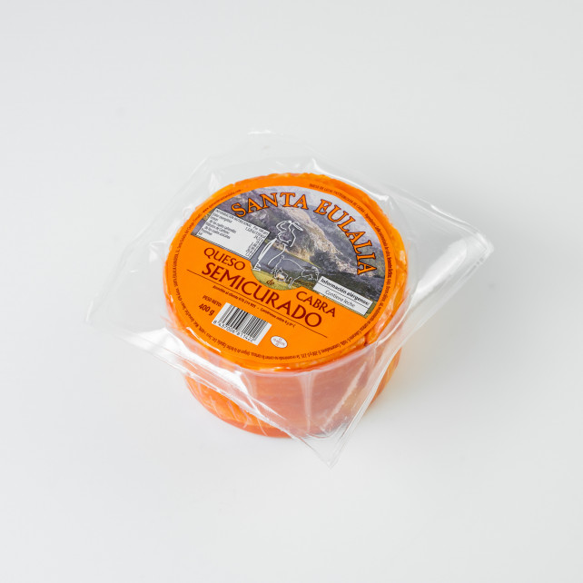 Queso de cabra semicurado Santa Eulalia