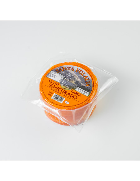 Queso de cabra semicurado Santa Eulalia