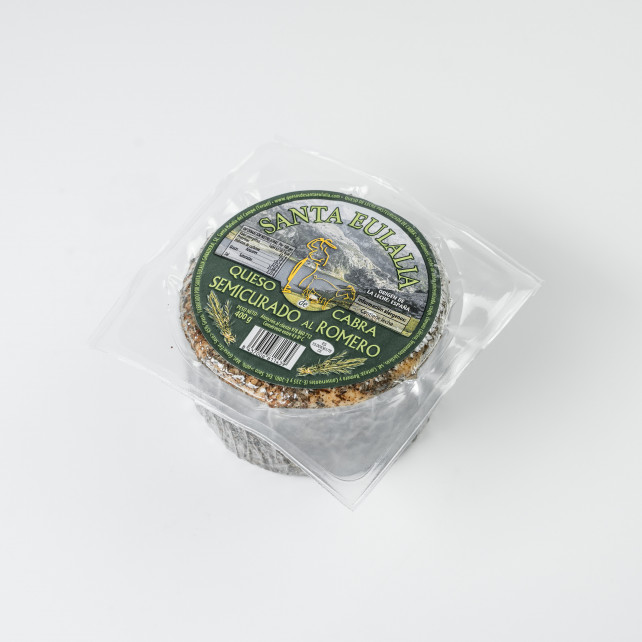 Queso de cabra semicurado al romero Santa Eulalia