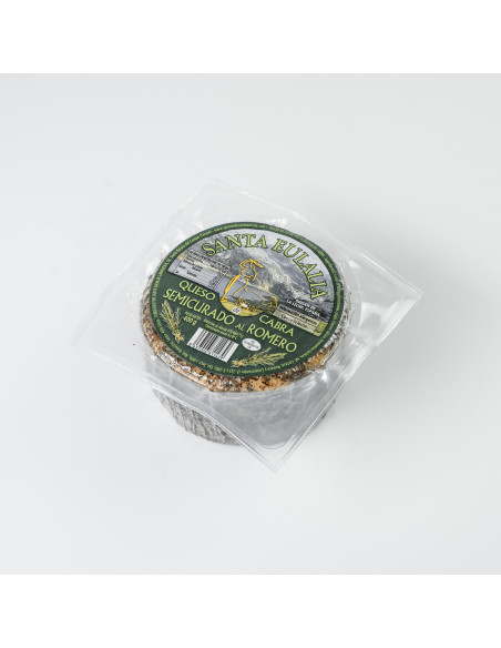 Queso de cabra semicurado al romero Santa Eulalia