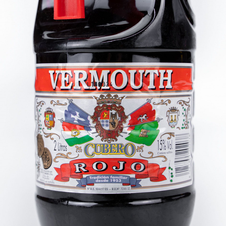 Vermouth rojo Cubero 2
