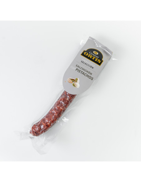 Salchichón con pistacho Ortín Salchichón con pistacho Ortín