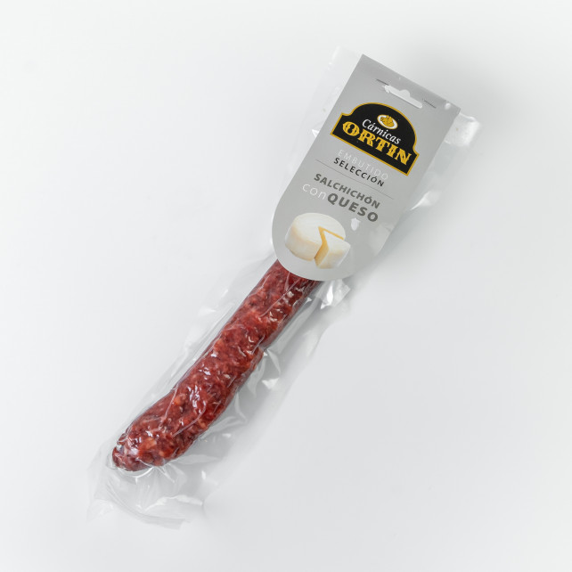 Salchichón con queso Ortín