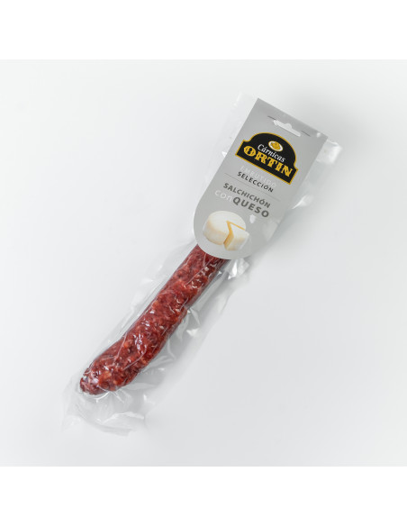 Salchichón con queso Ortín
